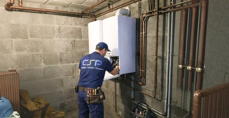 Installation de chauffage et climatisation par CSP